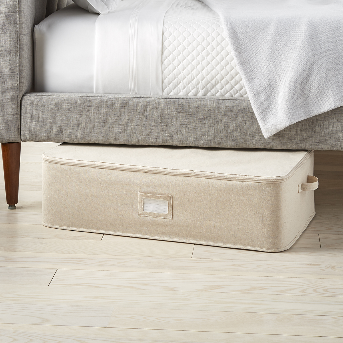 suitcase under bed storage