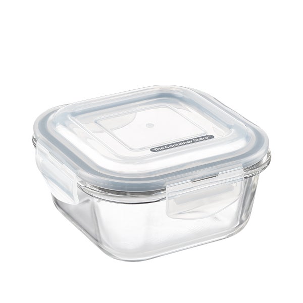 Borosilicate Glass Square Food Storage The Container Store