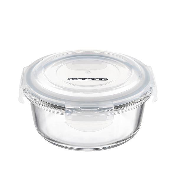 Borosilicate Glass Round Food Storage | The Container Store