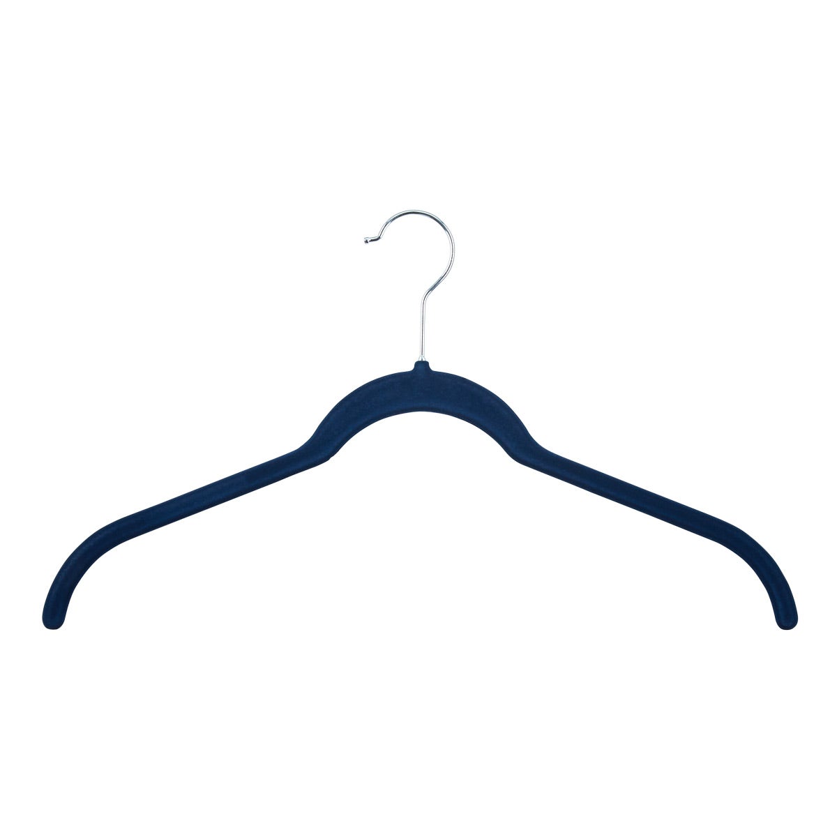 Navy Premium NonSlip Velvet Hangers Pkg/10 The Container Store