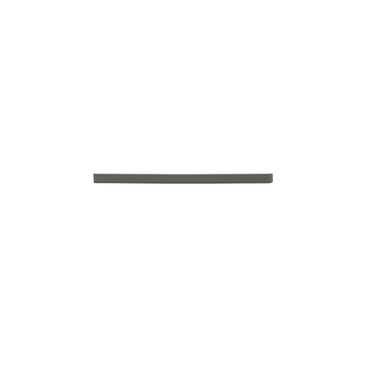 12" Elfa Left Bracket Cover Graphite