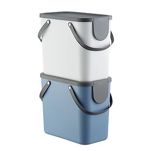 Stacking 6.6 gal. Recycling Bin with Lid