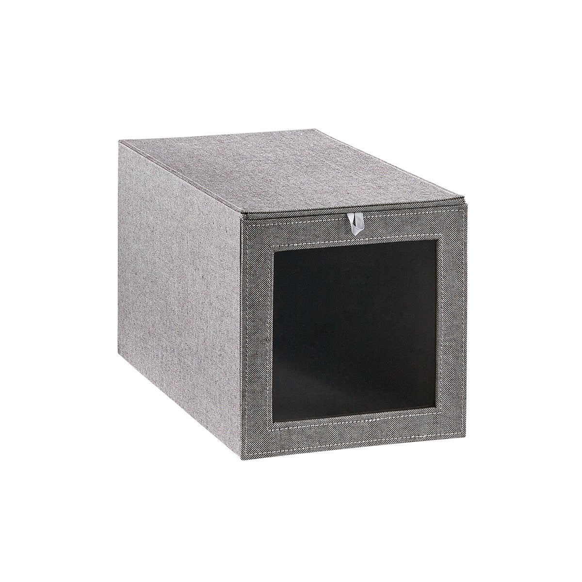Cambridge Drop-Front Tall Shoe Box Grey