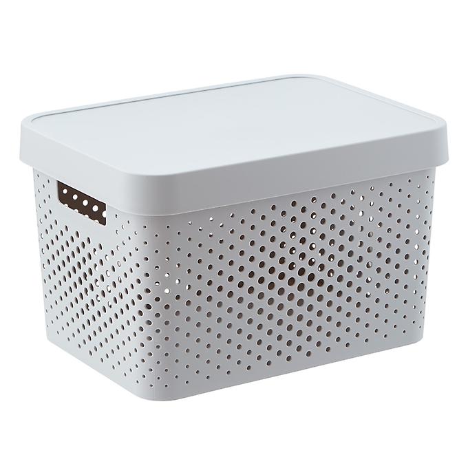 Curver Infinity Plastic Storage Boxes with Lids