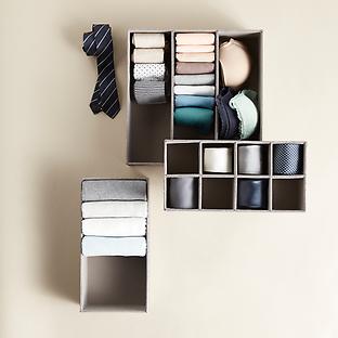 2/3PCs Underwear Drawer Organizer Storage Box Foldable Closet Organize –  OrganizeNow