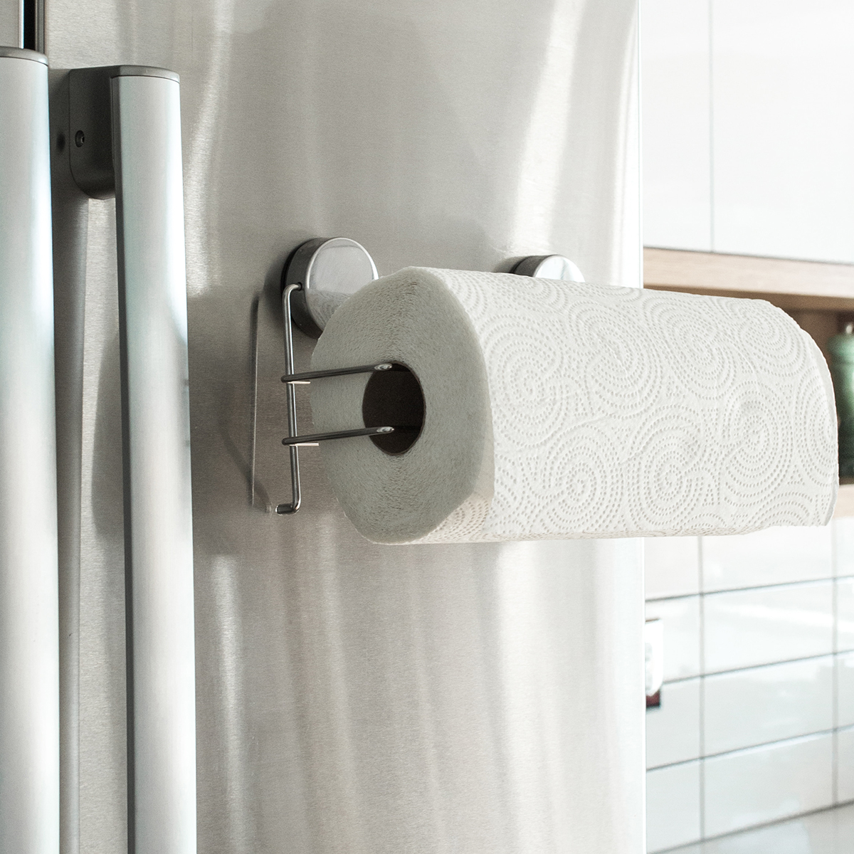 VSTAR66 Portabble Paper Towel Dispenser,Wall Mount & Countertop Tissue Towel Holder Napkins Case for Home Office 