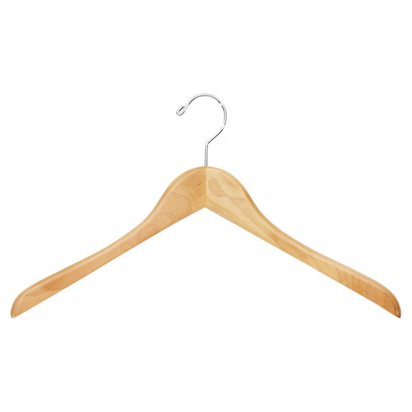 Petite Premium Natural Wooden Hangers The Container Store