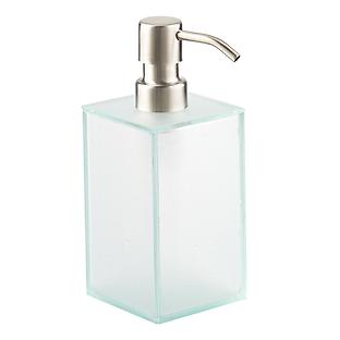 15 oz. Dimpled Glass Soap Dispenser
