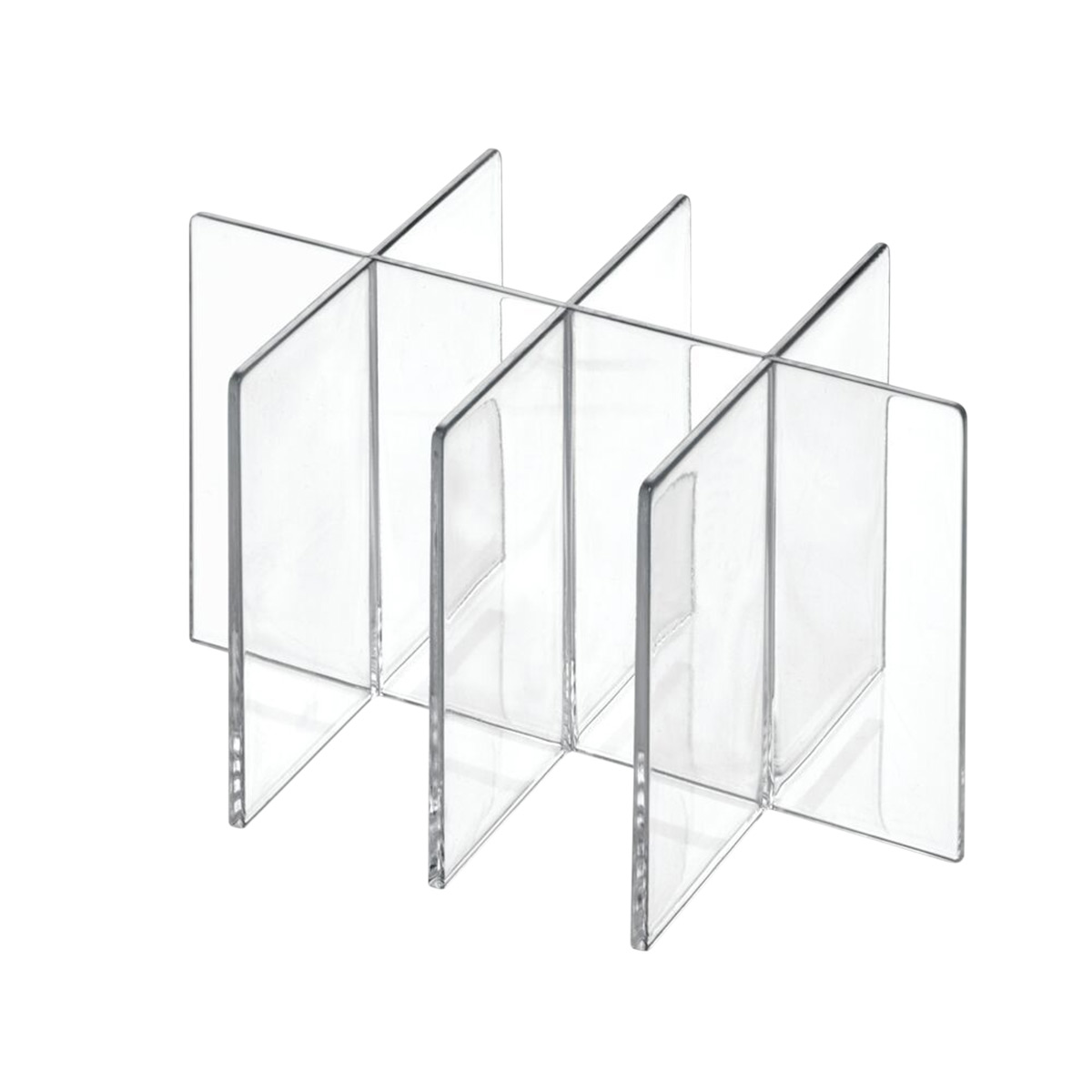 THE HOME EDIT Small Bin Divider Clear
