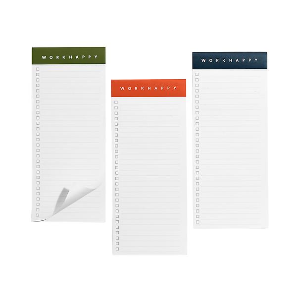 Poppin Work Happy Magnetic List Pads