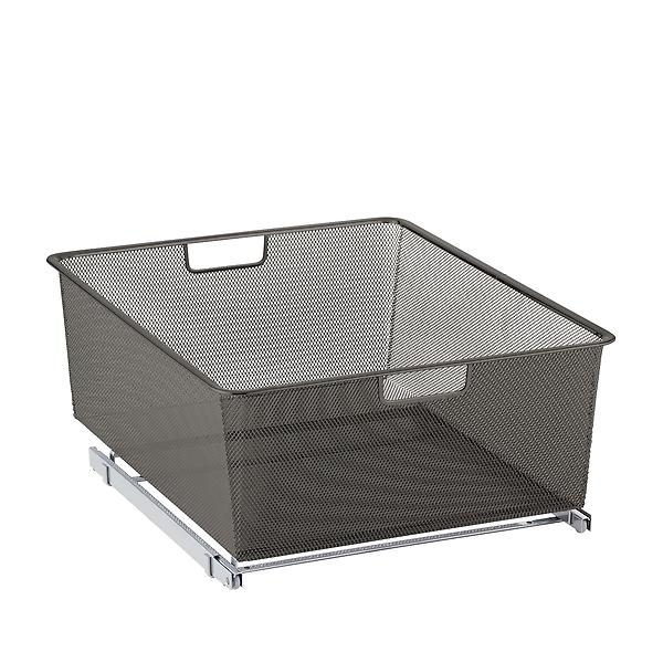 Elfa Graphite Mesh 2-Drawer Unit