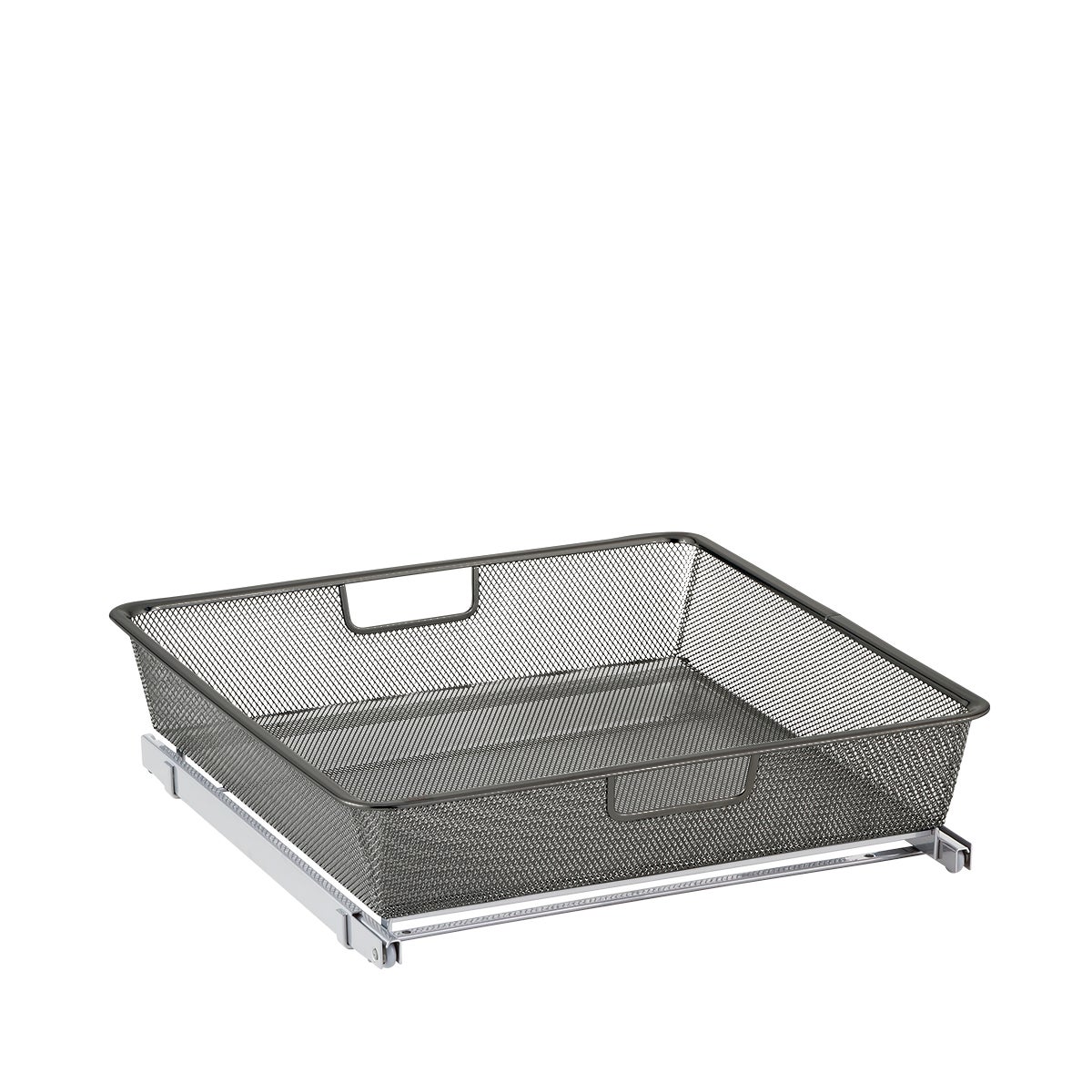 Elfa Medium 1-Runner Cabinet-Sized Easy Glider Graphite