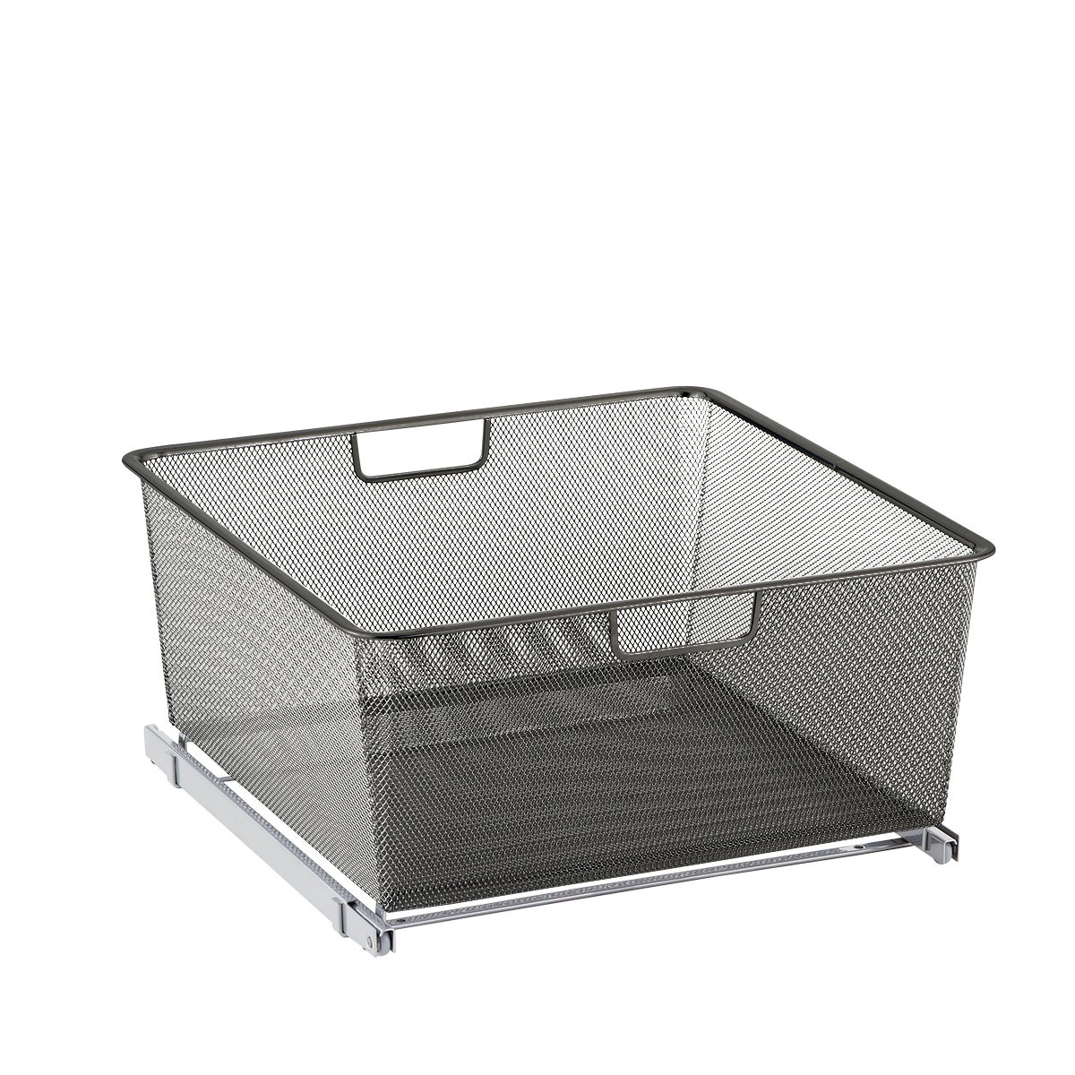Elfa Medium 2-Runner Cabinet-Sized Easy Glider Graphite