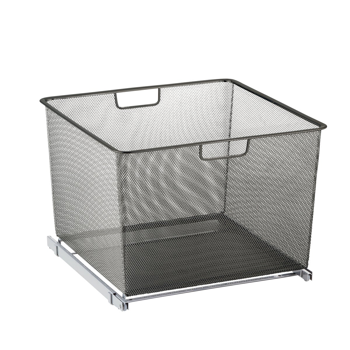 Elfa Medium 3-Runner Cabinet-Sized Easy Glider Graphite