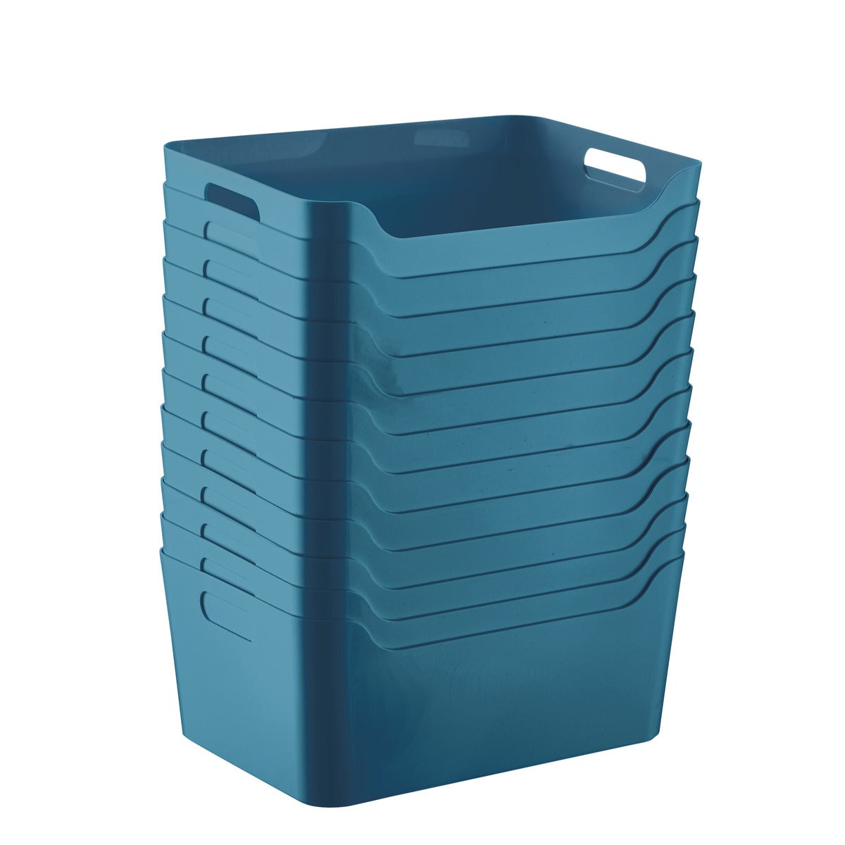 Plastic Storage Bins with Handles The Container Store