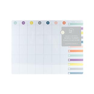 Three by Three Multicolor Monthly Dry Erase Board