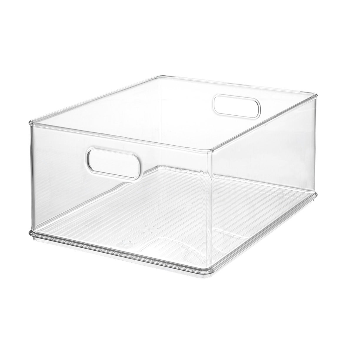 iDESIGN Large Stackable Closet Bin Clear