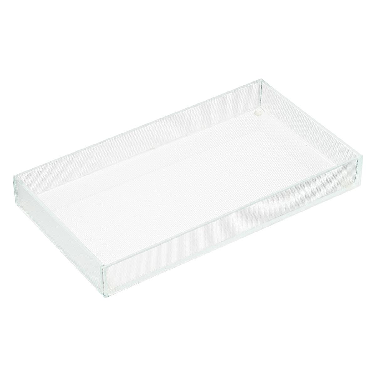 Dimpled Glass Tray | The Container Store