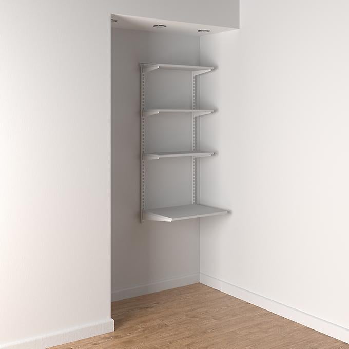 Elfa Shelving Office Nook
