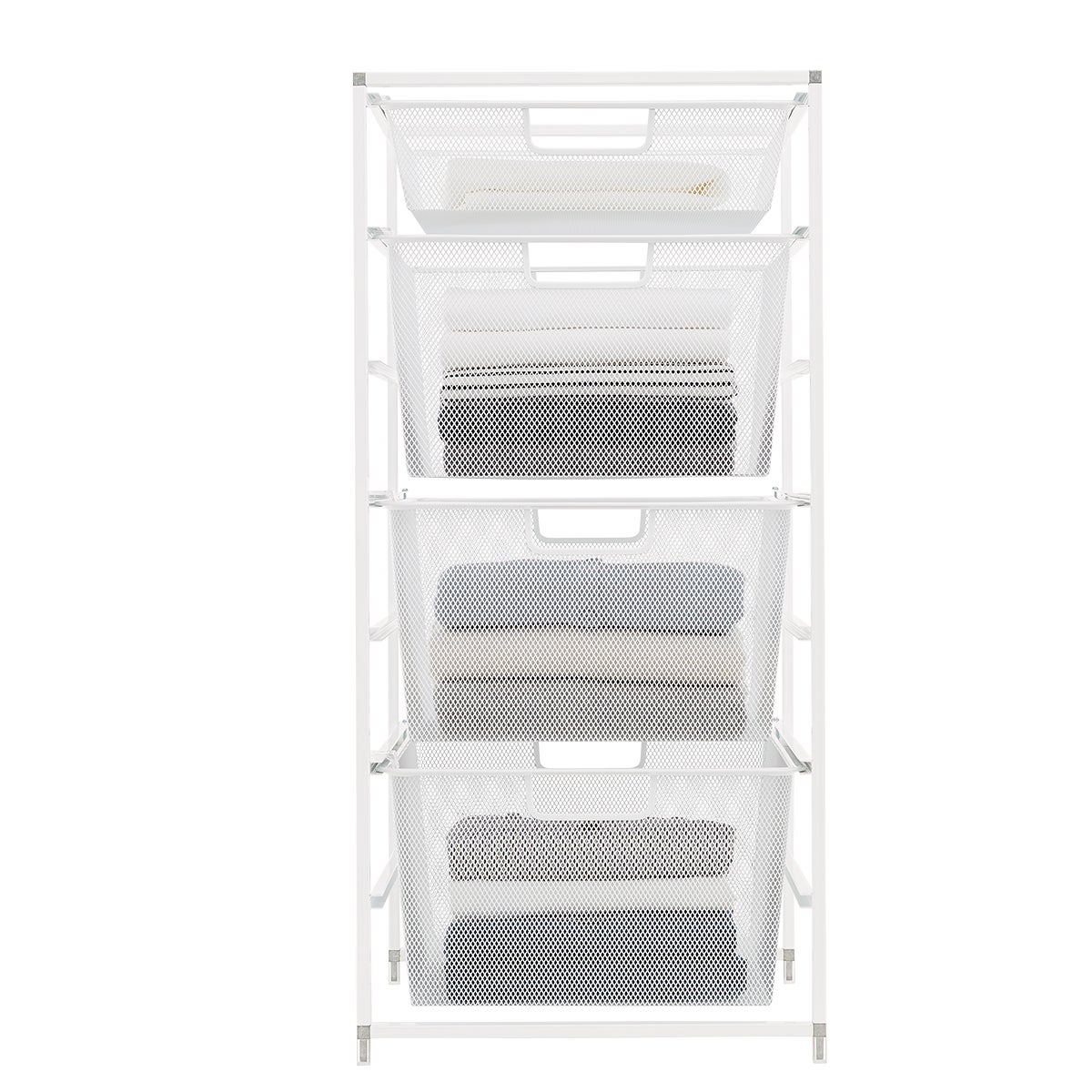 Elfa Narrow Drawer Solution White