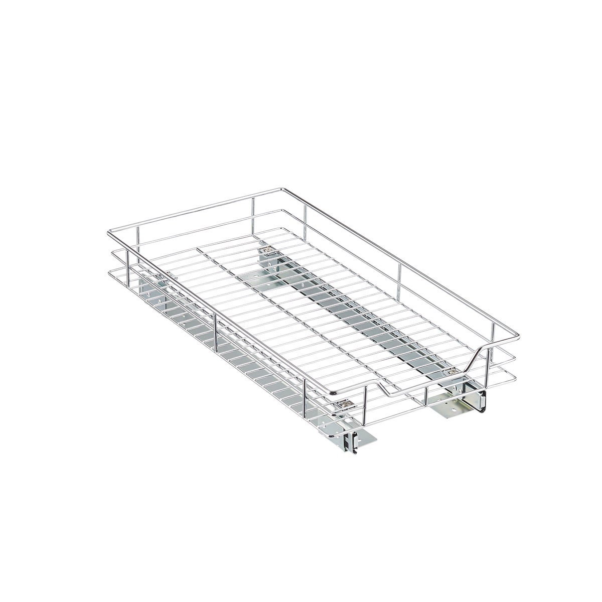 Chrome RollOut Drawers The Container Store