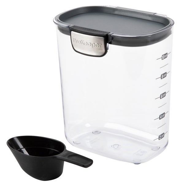 Progressive ProKeeper 2.4 qt. Grain Container with Scoop The
