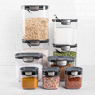iDesign Recycled Clear Stackable Kitchen Airtight Storage Canister 18.2 Cups