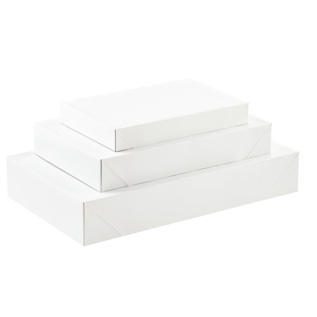 White 2-Piece Square Gift Boxes