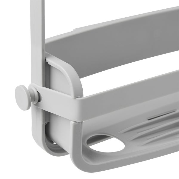 Umbra Grey Flex Shower Caddy The Container Store