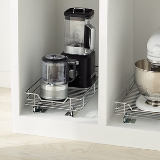 9 inch pull-out cabinet organizer - simplehuman