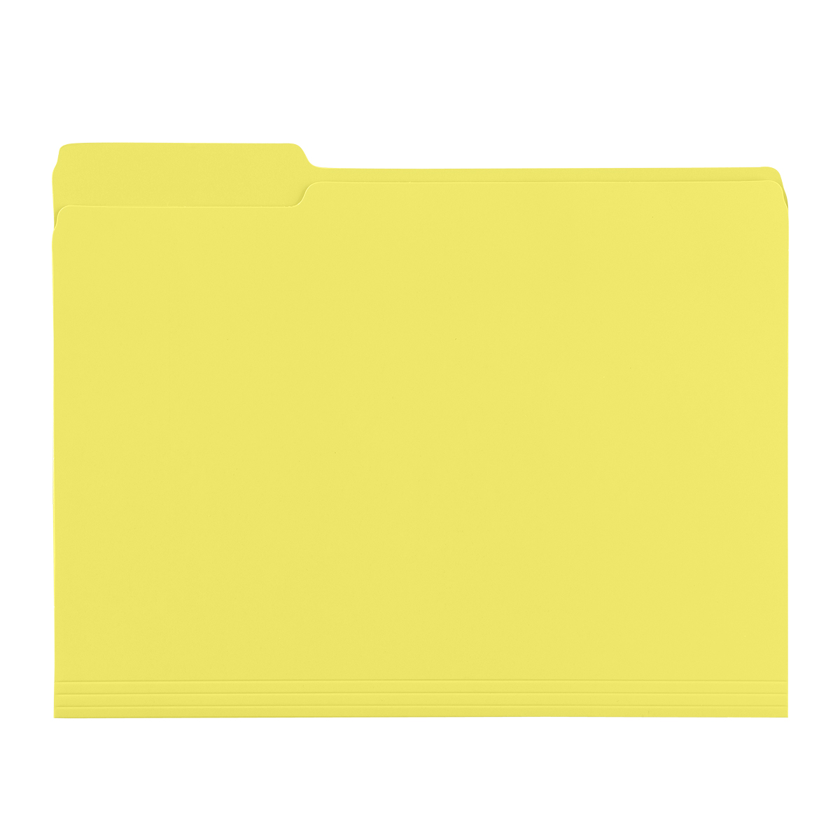 The Container Store Letter-Size Interior File Folder Yellow Pkg/6