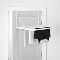 Over the Door White Drying Rack | The Container Store