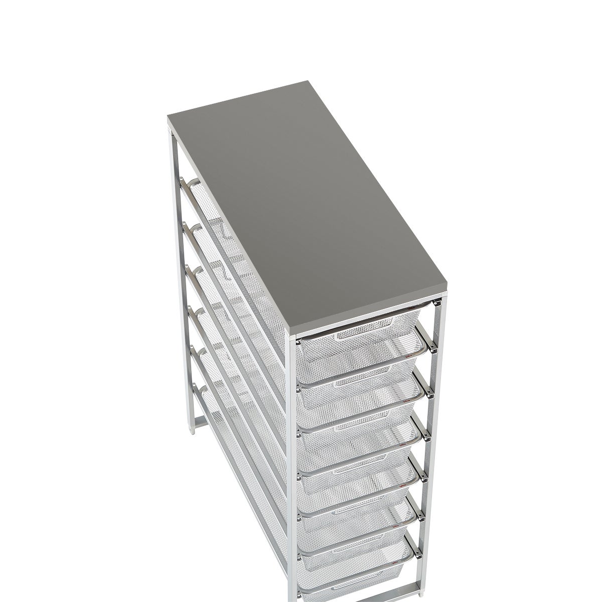 Elfa Classic 10" X-Narrow Melamine Top Grey