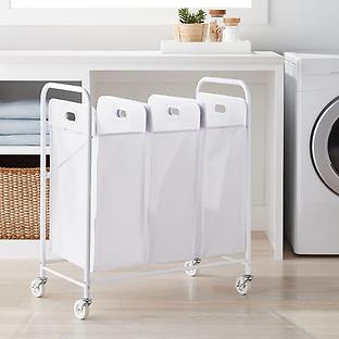 Lift-Off Triple Laundry Sorter