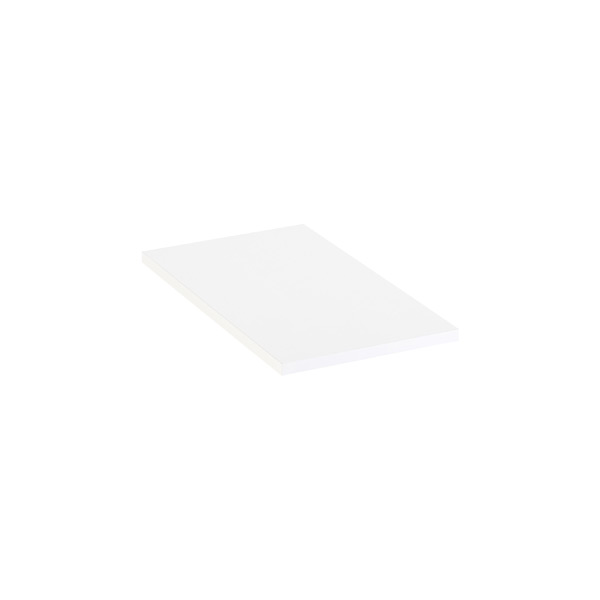 Elfa Classic 10" X-Narrow Cabinet-Depth Melamine Top New White
