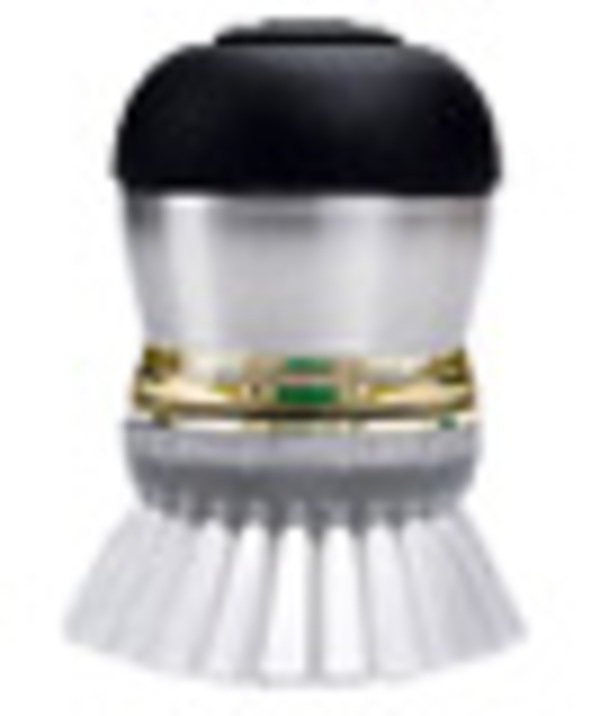 Williams Sonoma OXO Stainless-Steel Soap Dispensing Palm Brush