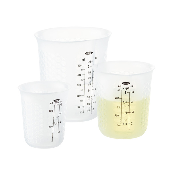 Oxo Squeeze & Pour Silicone 2C Measure Cup - Bekah Kate's (Kitchen, Kids &  Home)