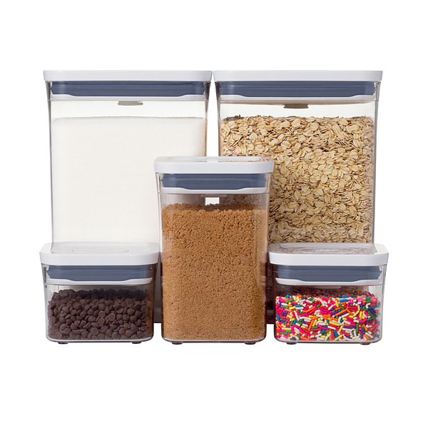 OXO Good Grips Bulk Storage Pop Container Set - Clear, 6 pc - Food 4 Less