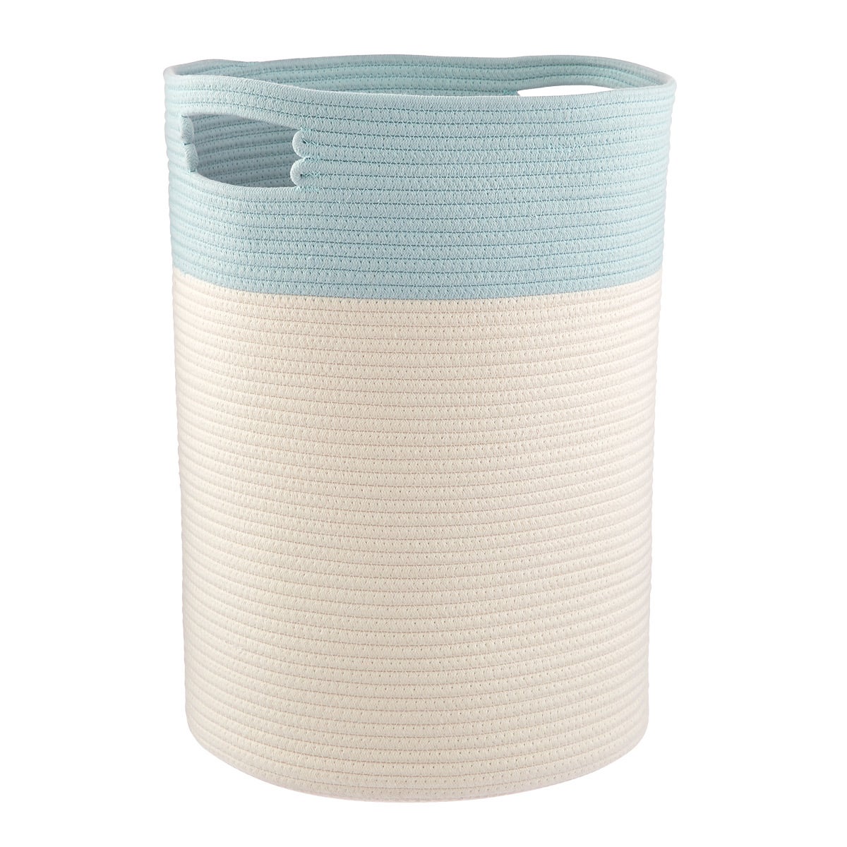 Jute & Cotton Rope Laundry Hamper The Container Store