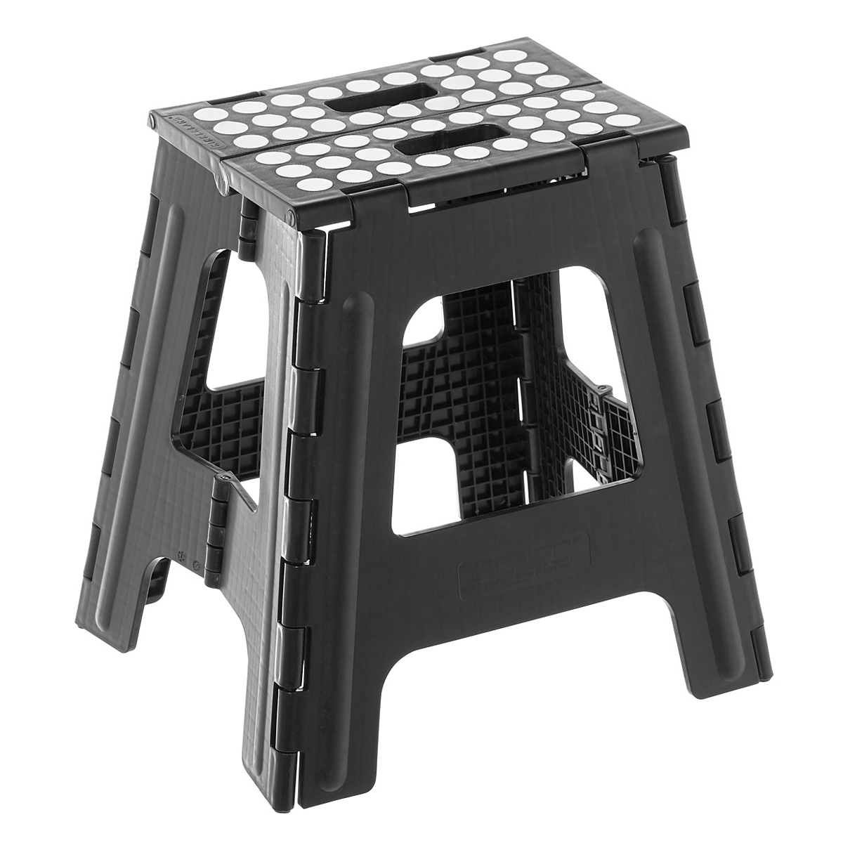 NEW HEAVY DUTY EASY FOLD AWAY STURDY LARGE FOLDING PLASTIC STEP STOOL FOR HOME 
