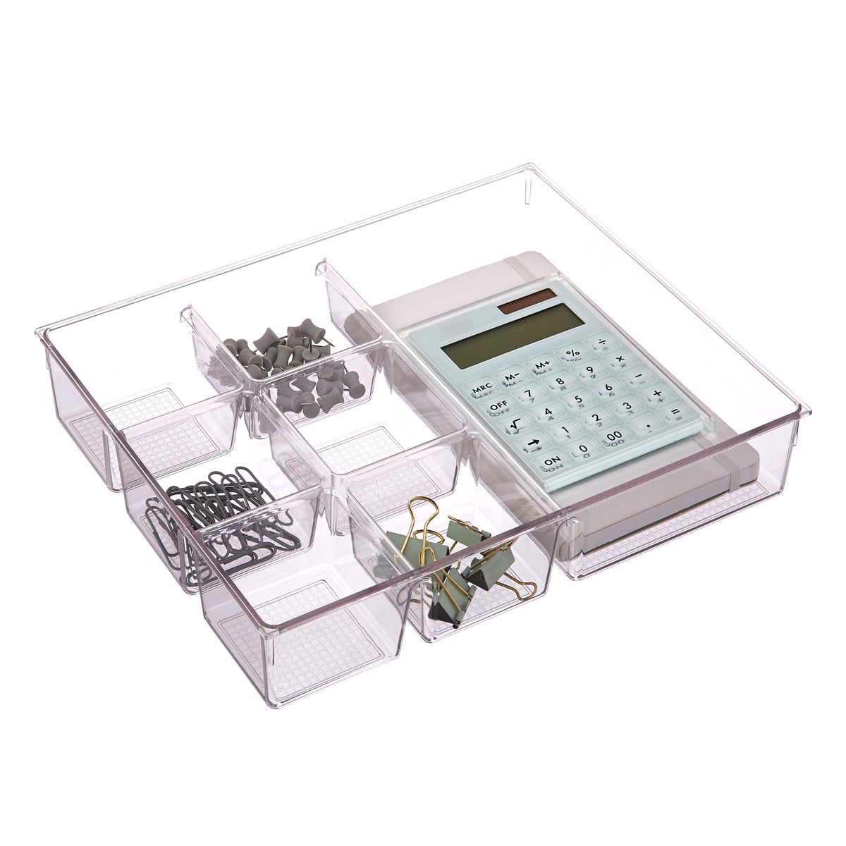 The Everything Organizer 7 Compartment Drawer Organizer The Container