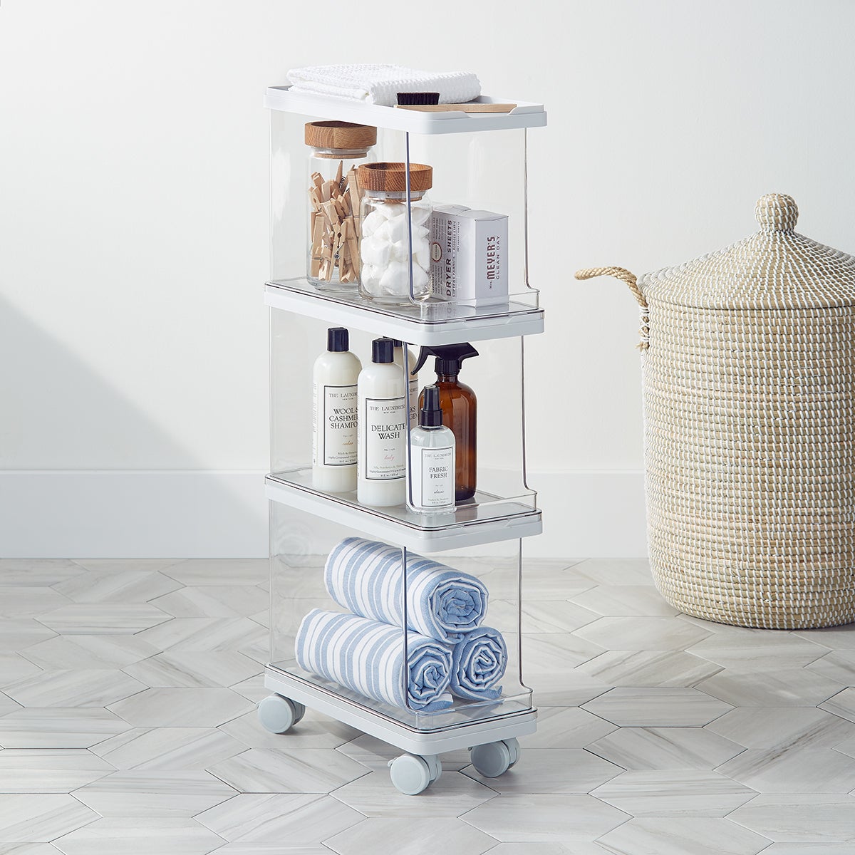 Container store discount laundry drying rack