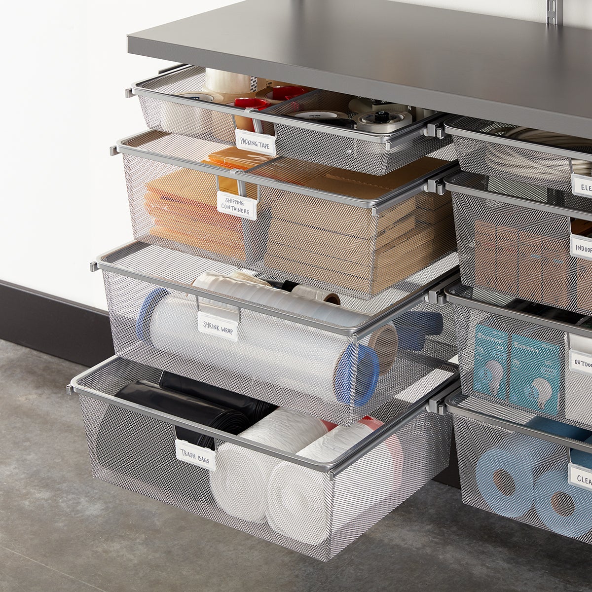 Elfa Drawer Label Holders