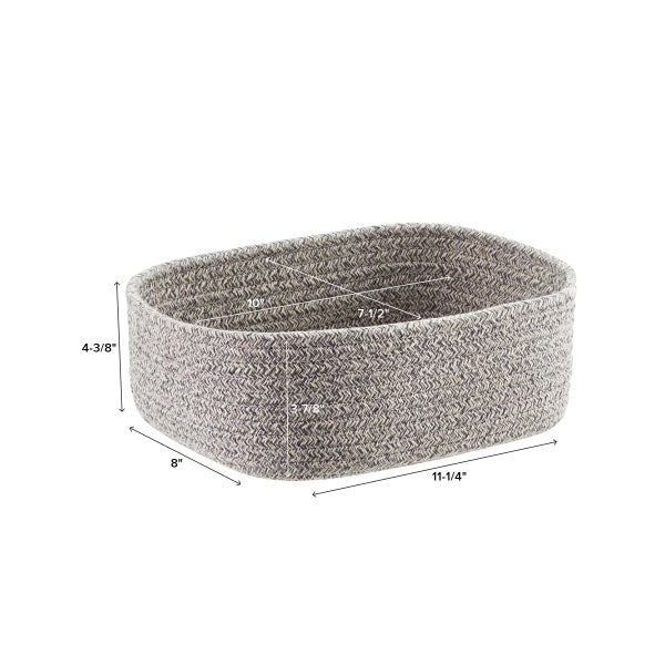 Laguna Cotton Fabric Storage Bins The Container Store