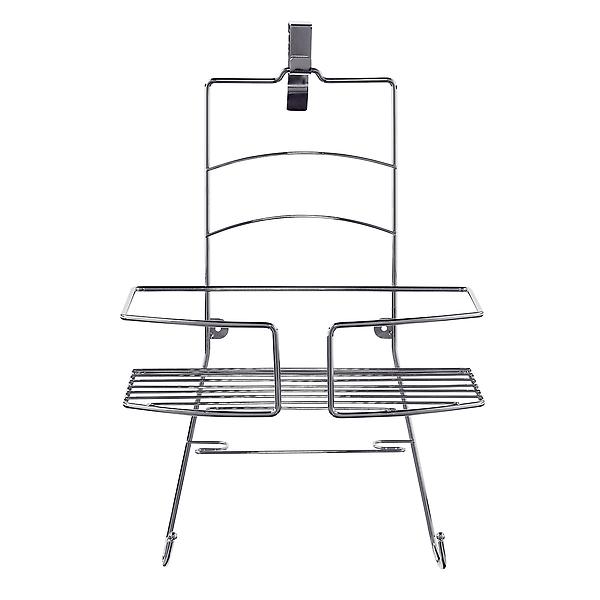Over the Door Deluxe Chrome Ironing Board Holder