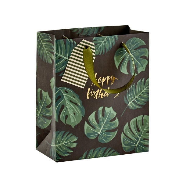 Monstera Birthday Gift Bag