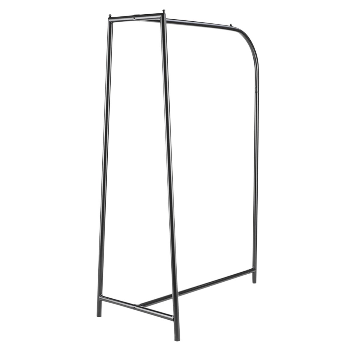 Matte Black Modern Garment Rack The Container Store
