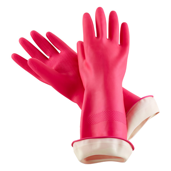 Casabella 46050 Premium Waterblock Gloves Medium 1-pair Pink for sale online 