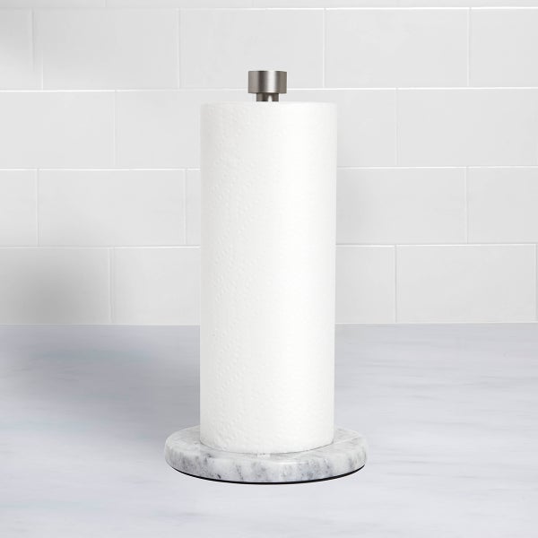 Umbra Marla Marble Paper Towel Holder The Container Store