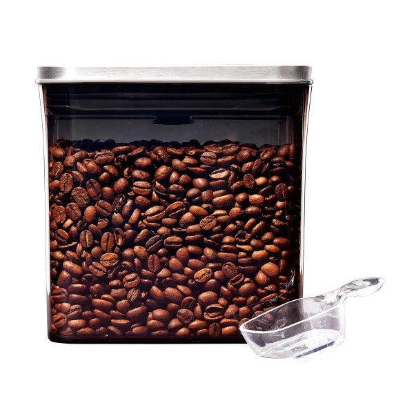 OXO Steel 1.7 qt. POP Coffee Canister The Container Store